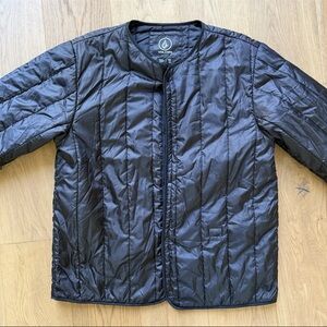 Volcom Black Puffer Jacket